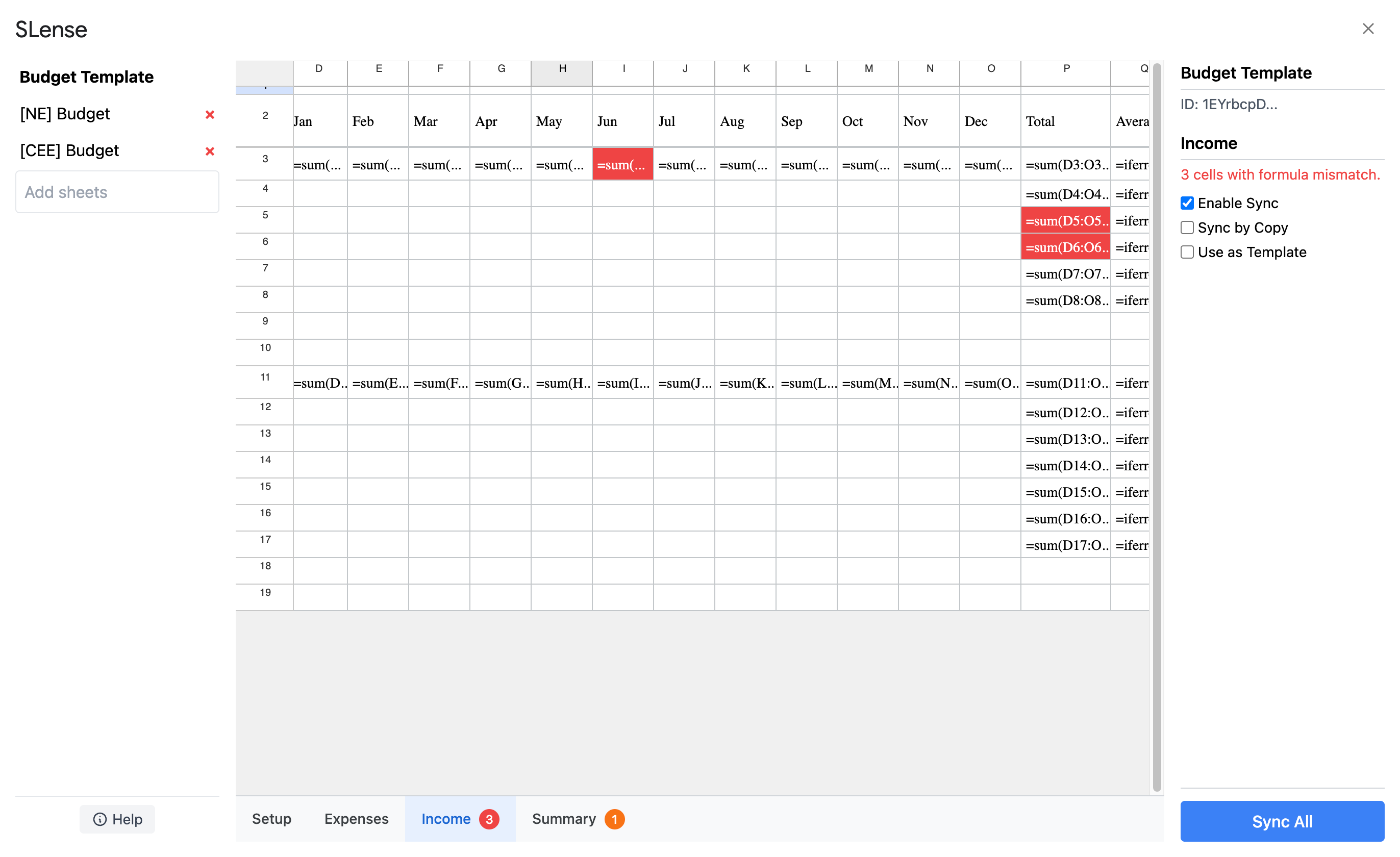SLense App Screenshot